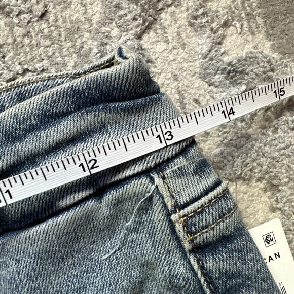 NWT Good American Good Icon Straight Super Compression Jeans Indigo440 Size 4/27 - Picture 10 of 13